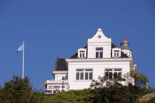 white villa