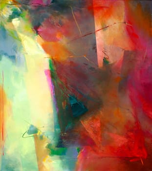 Abstract Art - Hand Painted Canvas