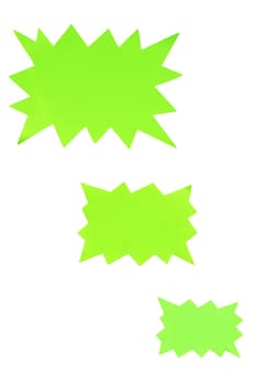 blank sign to put prices