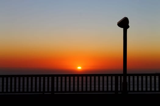 All the kinds of red and orange in this sunset shot!