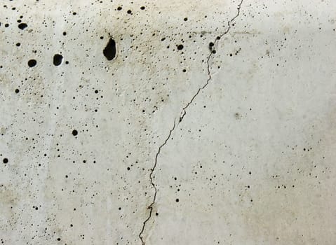 Close up shot of a cracked concrete texture
