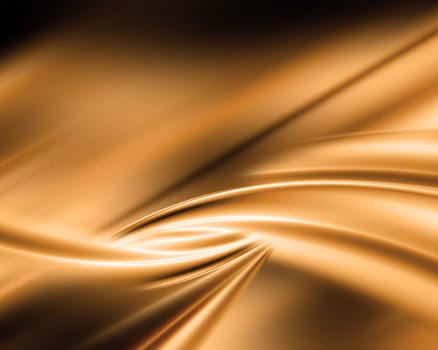 Abstract background in golden shades