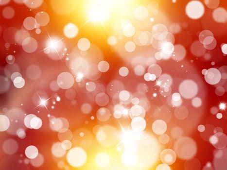 Abstract background with blurred lights effect