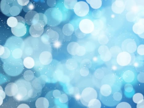 Christmas background with blurred light effect