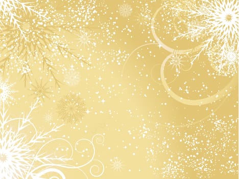 Decorative winter background