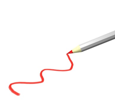 red pencil