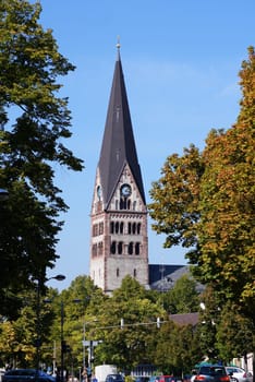 Catholic Sacred Heart Church in Ettlingen
