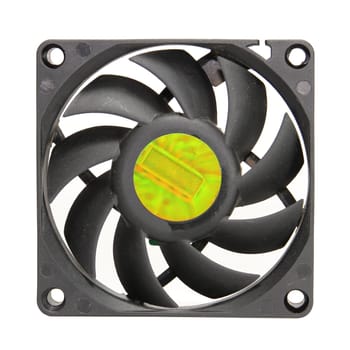 A fan from a Computer&#039 s CPU