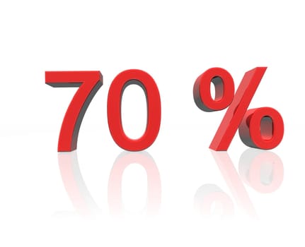 70 percent
