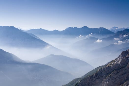 An October morning on the Karwendel