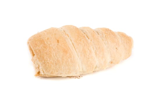 Cream eclairs isolated on a white background