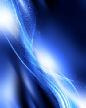 Abstract sparkle blue background