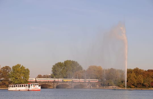 Alster boat trip