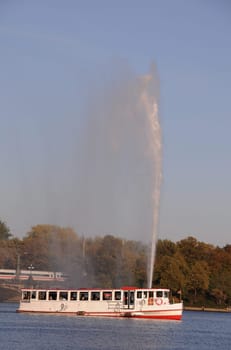 Alster boat trip