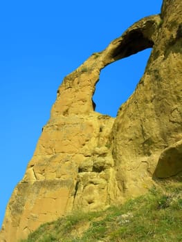 Hole in a rock as a ring