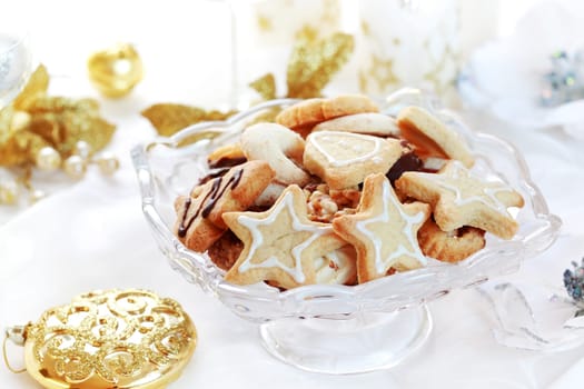 Delicious Christmas gingerbread and cookies