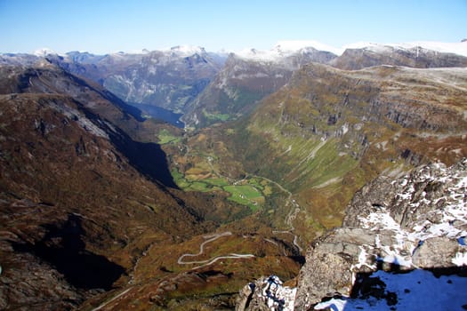 View of Geiranger