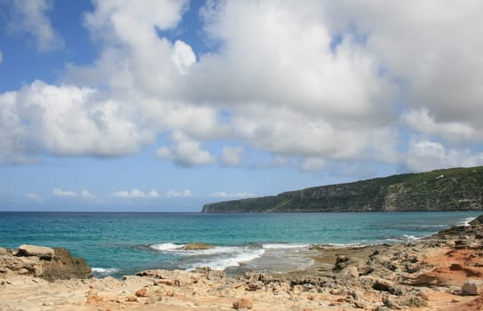 coast of Formentera,Spain