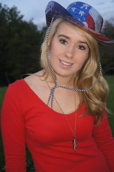 Pretty party girl