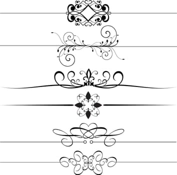 Collection of decorative rules