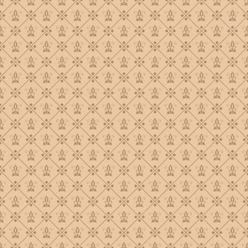 Decorative fleur de lis seamless tile wallpaper