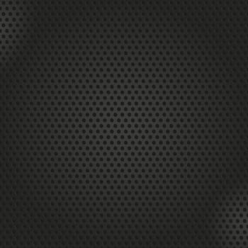 Dark texture background of perforated metal