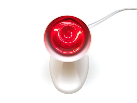an infrared lamp