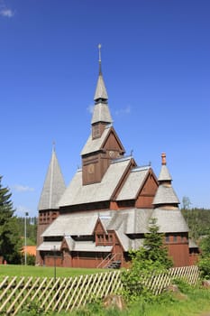 Hahnenklee-Bockswiese Stave Church near Goslar,1907/08,Karl Mohrmann,Lower Saxony,Harz,Germany