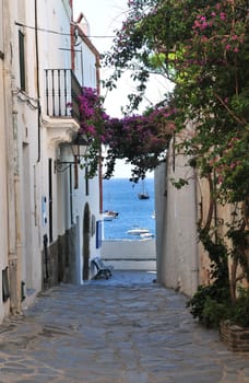 Cadaques is the village of Salvador Dali, in Costa Brava, Gerona, Catalonia, Spain.