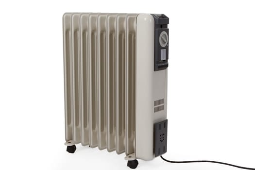 Radiator isolated on white background