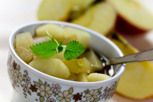 Apple compote