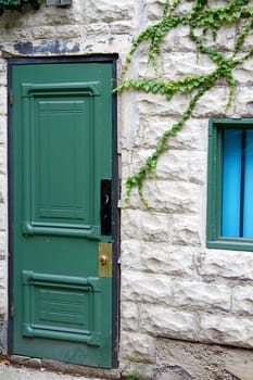 The old and vintage doors of German Village, Columbus, Ohio