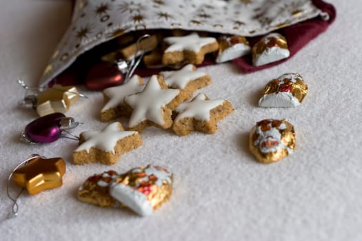 stuffed Santa boots