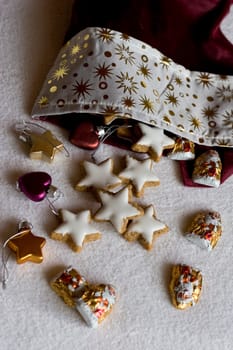 stuffed Santa boots