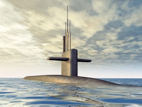 Modern submarine