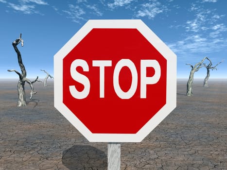Stop sign