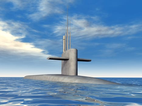 Modern submarine
