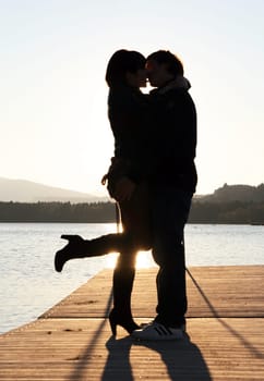 A kiss in the sunlight