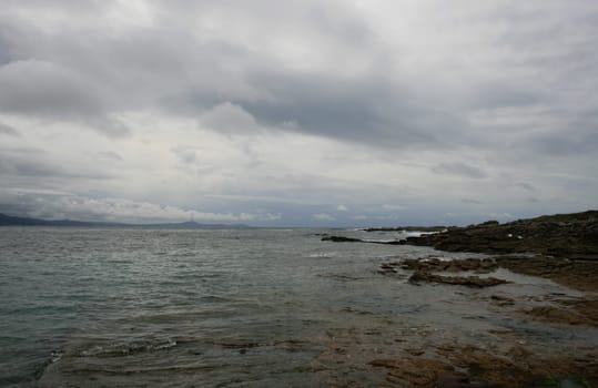 Coast of the atlantic ocean in Galicia,Spain