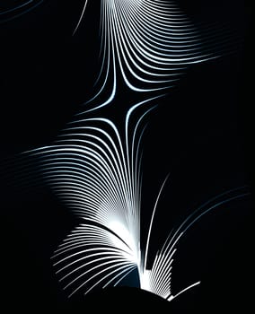 blue abstract