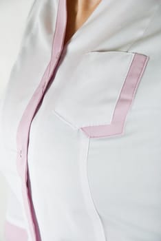 Young female doctor or nurse closeup