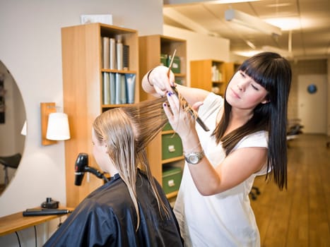 Situation in a Hair Salon
