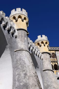 Pena National Palace in Sintra, Portugal (Palacio Nacional da Pena)