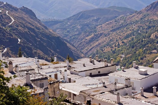 Mountain village in the Andalusian Alpujarras