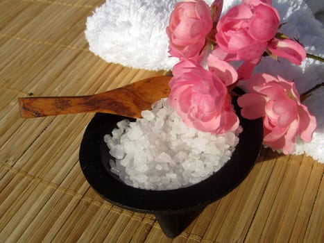 rosy bath salts