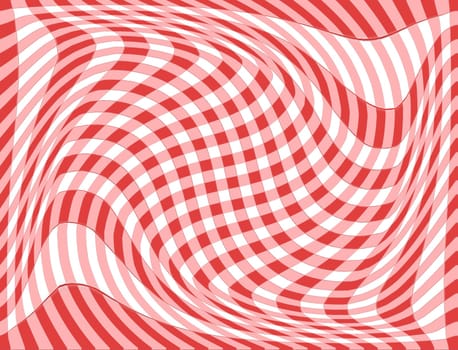 checkered