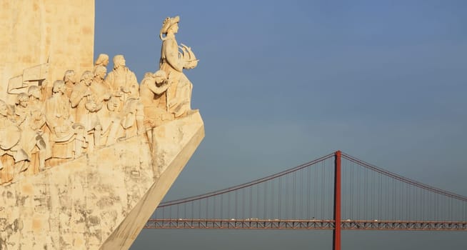The Padrao dos Descobrimentos (Monument to the Discoveries) celebrates the Portuguese who took part in the Age of Discovery. It is located in the Belem district of Lisbon, Portugal