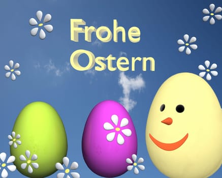 Funny Easter Chick