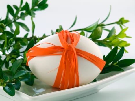 Easter Eggs isolated on a white background