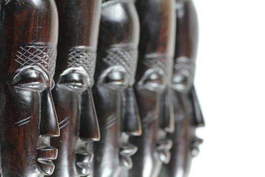 5 African Wooden Masks